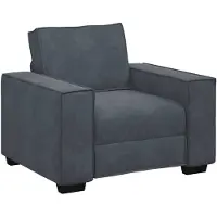 vidaXL Fauteuil 100x78x84 cm fluweel donkergrijs