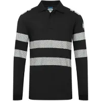 Portwest Pw3 Modaflame Poloshirt Met Lange Mouw Fr733 Vlamvertragend | Maat: XXL