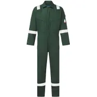 Portwest Lichtgewicht, antistatische overall, model FR, 280 gram - Maat L - Groen -