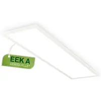 Briloner LED-paneel Kaida, wit / opaal, Werkkamer / Kantoor, metaal, LED plafondlamp
