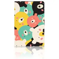 B2Ctelecom Samsung Galaxy Tab S7 FE | S7+ | S8+ Hippe Tablet Hoes Bears