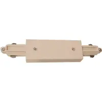 Highlight 1-fase connector Track zand bruin