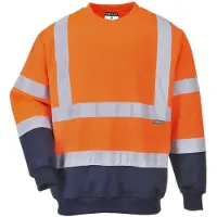 Portwest Tweekleuren Hi-Vis Sweatshirt B306