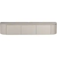Starfurn Zwevend TV-meubel Excellent Mangohout Taupe 160cm