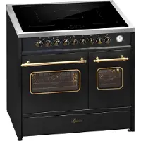 Gurari Elektrisch fornuis inbouwoven EH 6306 RS, met 1-voudige telescopische loper, inbouwoven,79L+KCT 6140 FI inductiekookplaat 60 cm