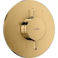 Hansgrohe One mengkraan, inbouwmodel, voor 1 aansluiting, met gepolijst gouden afwerking