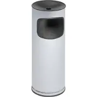 VAR Combi-asbak, H 610 mm, rvs