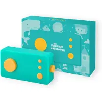 Lunii Interactieve verhalenverteller van Ma Fabrique à Histoires groen en geel Franstalige Versie