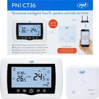 Pni Ct36 Slimme Thermostaat One Size Black / White