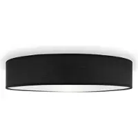 Smartwares Plafondlamp - Ø 50 cm – Zwart - E27 - IDE-60044