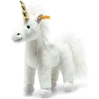 Steiff Soft Cuddly Friends Unicorn Unica wit staand, 27 cm