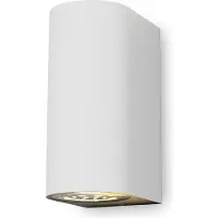 B.K.Licht Ledwandlamp voor buiten Volans Buitenlamp, wandlamp, spatwaterdicht, inclusief 5W 400 lumen, wit