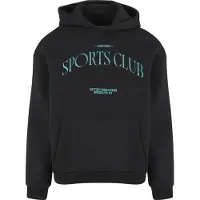 Mister tee Sweatshirt blauw / zwart