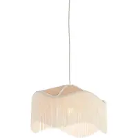 Light & Living Hanglamp Ø40x26 cm TIFFANY raffia naturel+crème