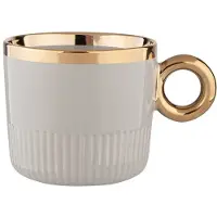 Altomdesign Altom Design Palazzo Mokkabeker - Porselein 350ml - Mintgroen