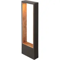 SLV Padverlichting Flatt 62cm antraciet