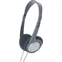 Panasonic RP-HT090 On Ear koptelefoon Kabel Grijs Volumeregeling Televisie