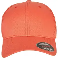 Flexfit Pet lichtgrijs / oranje / zwart