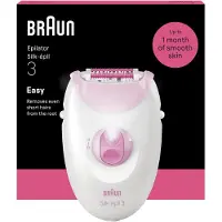Braun Elektrische epilator Silk Épil 3 SE3-000 Wit