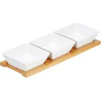 kela Serveerschaal Philipa Wit (Set van 3)
