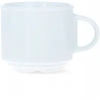 Lubiana Merkury Porseleinen Kop 150 ml - Vit