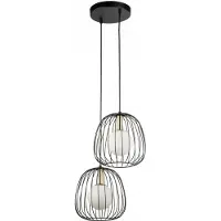 Sigma Hanglamp Bell , dimbaar, zwart, Woon-/ Eetkamer, metaal, Modern, hanglamp
