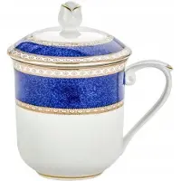 Marco polo Porseleinen Theemok met Zeef en Deksel - 400ml