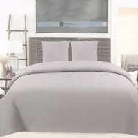 BBK Picked Sprei 'WARKOCZ' Design Grijs 170x210 cm