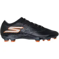 SKECHERS Razor 1.5 Elite Gras Voetbalschoenen (FG) Zwart Oranje