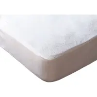 Moonia Katoenen Matrasbeschermer 160x190 - Waterdicht - Ademend - Hoogwaardig Katoen - Geschikt voor Matrassen tot 30 cm Hoog