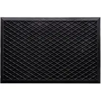 Perfect Home Dikke rubberen deurmat 35x52 cm - Antislip en weerbestendig