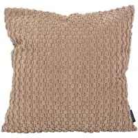NOVÉE Corduroy knit taupe | 45 x 45 cm | kussenhoes | polyester