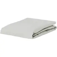 Essenza Topper Hoeslaken The Perfect Organic Jersey Silver (Katoen)-2-persoons (140/160 x 200/210/220 cm)