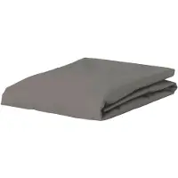 Essenza Hoeslaken The Perfect Organic Jersey Steel Grey (Jersey)-1-persoons XL (90/100 x 200/210 cm)