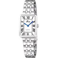 Lotus Analoog horloge wit