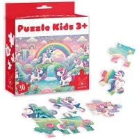 Kangur Puzzle Kids 3+ Eenhoorns - 30-delige puzzel