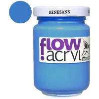Renesans Flow Acryl Verf 110ml - Hemelsblauw