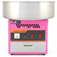 MonsterShop KuKoo Suikerspin Machine met Beschermkap