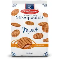 Daelmans Mini Stroopwafels – 1 zak – 200 g – 4,5cm diameter