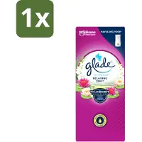 Glade 1 x – Touch & Fresh Navulling – Relaxing Zen – 10 ml - Luchtverfrisser - Geurboost - Frisheid - Ontspannende Geur - Sandelhout