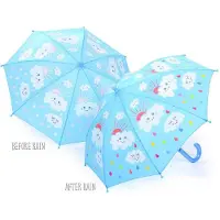 Floss & Rock Paraplu Regen en Wolkjes - Polyester - 57 x ø 67 cm