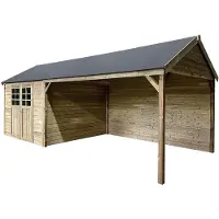 Solid Superia Tuinhuis Cambrai Geïmpregneerd 293,6x394,8x293,6cm