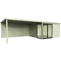 Solid Superia Tuinhuis Tavira Geïmpregneerd 403,6x394,8x303,6cm