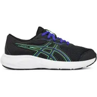 Asics Dames Trainers Contend 9 Gs zwart (37), Plat, Veters, Casual, Sportief, Meerdere sporten, kinderkleding 1014A337