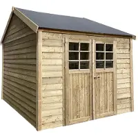 Solid Stevig Tuinhuis Superia Pastorale Anneux - Geïmpregneerd - 293x293cm