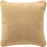Dutch decor ONNO - kussenhoes 45x45 cm - bouclé - Semolina - beige - met rits - zonder binnenkussen