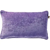 Dutch decor LEWY - kussenhoes 30x50 cm - glansvelours - Very Peri - paars - met rits - zonder binnenkussen