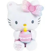Sombo Hello Kitty Interactive Plush Birthday +/- 26 cm - - Interactive music. candle and laughter.
