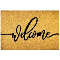 Epewex Kokosvloerkleed WELCOME 40x60 cm - Stijlvolle en duurzame deurmat