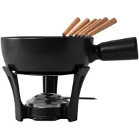 Core Kaasfondue Set - Fondue Set - Fondue - Zwart- ‎30 x 17 x 21 cm; 2.49 kg
